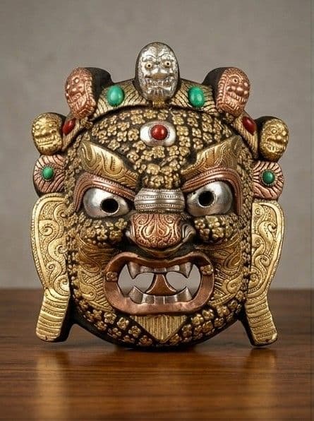 GOLDEN MAKALA MASK