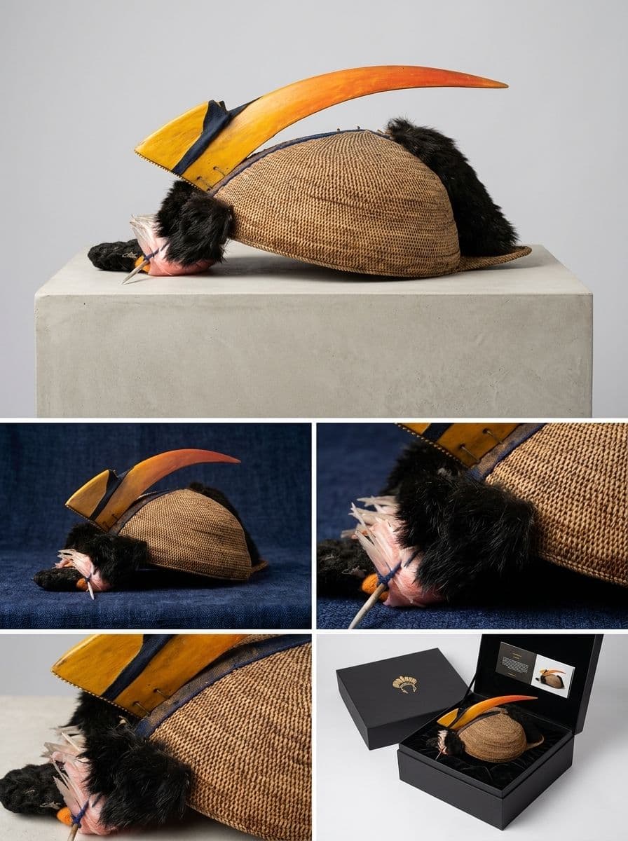 TRADITIONAL HANDCRAFTED HELMET alternate